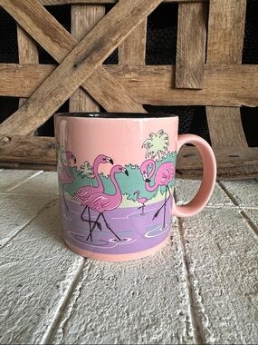 🌸Vintage Flamingo Paradise Mug